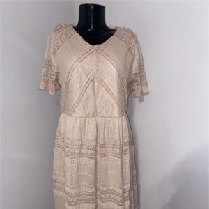 CES FEMME PINK DRESS SMALL